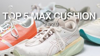 Top 5 Max Cushion Shoes 2023 [upl. by Atinihc]