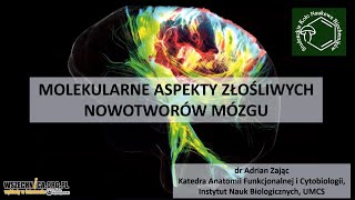 Molekularne aspekty złośliwych nowotworów mózgu  Dr Adrian Zając [upl. by Hancock572]