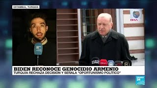 Informe desde Estambul en Turquía no se acepta que ocurrió el genocidio armenio [upl. by Macdougall]