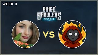 Bingo Brawlers Season 2 Week 3 Puppery vs itzCBD [upl. by Swigart916]