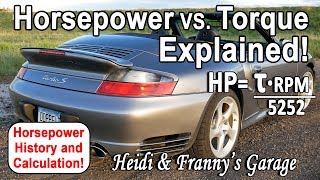 Horsepower Vs Torque Explained Complete [upl. by Lebasiairam]