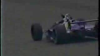 Allessandro Zampedri flips at Indy [upl. by Nelyag742]