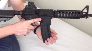 Airsoft Colt M4 CQB Review Test Fire [upl. by Ettezyl631]