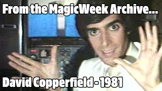 The Magic of David Copperfield IV The Vanishing Airplane  1981 [upl. by Hazeefah]