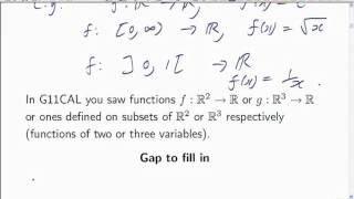 Lecture 12b Math Analysis  Functions Limits and Continuity [upl. by Toby]