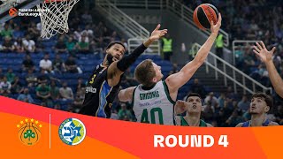 PanathinaikosMaccabi  Round 4 Highlights  202324 Turkish Airlines EuroLeague [upl. by Grubman]