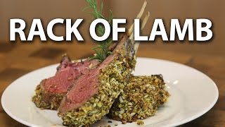 Pistachio Almond Crusted Rack of Lamb  BIG MEAT SUNDAY [upl. by Kramlich578]