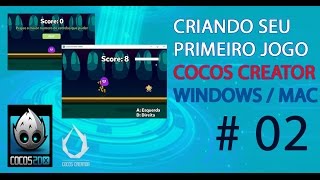 Cocos2dx  Cocos Creator  Como criar games  Criar o primeiro jogo  Criando projeto  02 [upl. by Jea189]