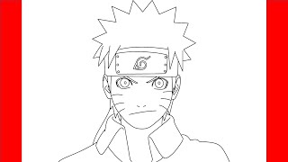 How To Draw Naruto  Step By Step Drawing [upl. by Evered]