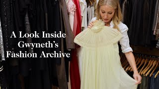 Inside Gwyneth Paltrows 90s Fashion Archive [upl. by Clovah]