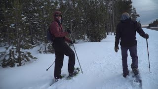 Snowpack survey finds below average snow in Casades near Bend [upl. by Clay]