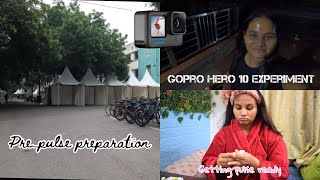 A Day in my life pre pulse preparation GoPro hero 10 water experiment Vlog [upl. by Avah]