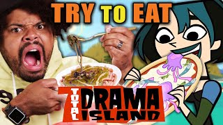 Try To Eat Challenge  Total Drama Island Juggy Chunks Beef Testicles Protein Mush [upl. by Sakul815]