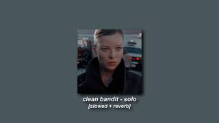 clean bandit demi lovato  solo slowed  reverb [upl. by Dlanigger]