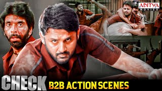 Check Hindi Dubbed Movie B2B Action Scenes  Nithiin Rakul Preet Priya Varrier  Aditya Movies [upl. by Jamilla]