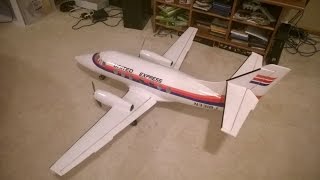 RC Boeing 767200 Depron EDF Airliner Build Part One [upl. by Osicran]