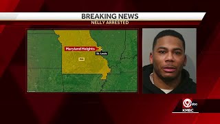 Rapper Nelly arrested in St Louis County accused of possessing ecstasy [upl. by Ecined947]