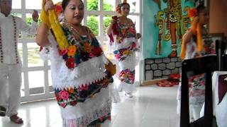 Baile típico de la península de Yucatán México [upl. by Llerdnam]