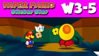 Paper Mario Sticker Star  W35  Loop Loop River Nintendo 3DS Gameplay Walkthrough [upl. by Terencio]