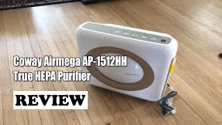 Review Coway Airmega AP1512HHW True HEPA Purifier 2022 [upl. by Garson]