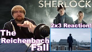 Sherlock 2x3 quotThe Reichenbach Fallquot  FINALE REACTION [upl. by Euqina]