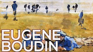 Eugene Boudin A collection of 1163 works HD [upl. by Rahsab102]