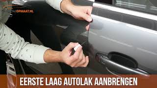 Herstel zelf kleine beschadigingen in je autolak Reparatie met lakstift [upl. by Noonberg]