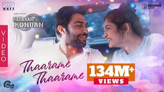 Thaarame Thaarame Video Song  Kadaram Kondan  Abi Hassan Akshara Haasan  Sid Sriram  Ghibran [upl. by Nilkcaj]