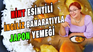 KÖRİ SEVERLER MÜJDE 😍 JAPONYANIN ÜNLÜ KÖRİ YEMEĞİ KARE RAİSU YAPTIM 🍛😋 [upl. by Nelhsa]