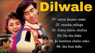 Dilwale Movie All Songs  Hindi Movie Song  Ajay Devgan Raveena Tandon Sunil Shetty  Jukeebox [upl. by Amaso747]