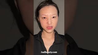 Makeup transformation Asian makeup tutorial Beautiful Makeup1 shorts [upl. by Nywloc866]