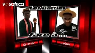 Lebel vs Oumar  Bane Les battles  The Voice Afrique francophone 2016 [upl. by Annaxor717]