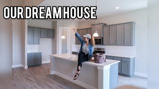 EMPTY HOUSE TOUR  NEW BUILD in North Texas [upl. by Atnim]