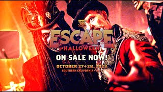 Escape Halloween 2023 Lineup [upl. by Buonomo]