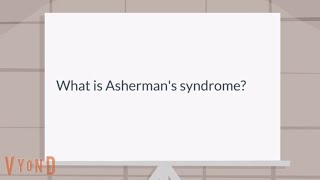 What is Ashermans syndrome Secondary amenorrhea [upl. by Dnomyad]