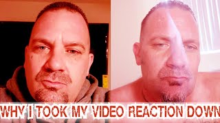 WHY I TOOK VIDEO REACTION OF HOMIE HANGOUT AND RENEGADE MEDIA DOWN [upl. by Holden]