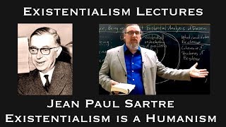 JeanPaul Sartre  Existentialism is a Humanism  Existentialist Philosophy amp Literature [upl. by Guibert]