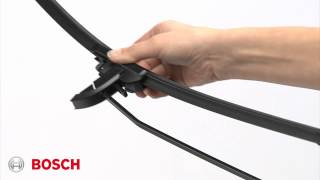 Bosch Wiper Blades  Hook Installation Video II1002 [upl. by Ielak]