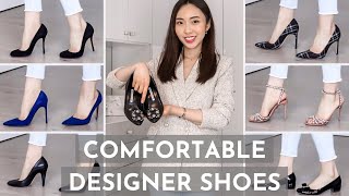 BEST Designer Shoes That Are COMFORTABLE  Manolo Chanel Louboutin Gucci Aquazzura Ferragamo [upl. by Constantino]