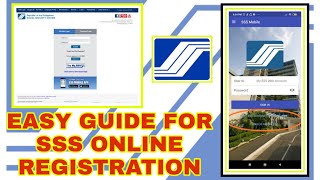 PAANO MAGREGISTER SA SSS WEBSITE AT SSS APPS  STEP BY STEP GUIDE IN SSS ONLINE REGISTRATION TAGALOG [upl. by Marquez]