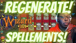 Regenerate Spellements Wizard101 Guide [upl. by Hatch89]