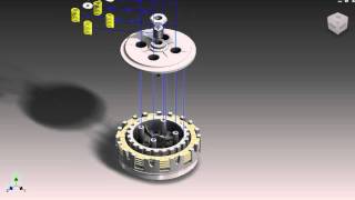 Exploded view minarelli am6 clutch inventor [upl. by Garrik328]