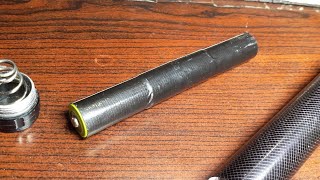 home made reachable torch light battery [upl. by Duntson]