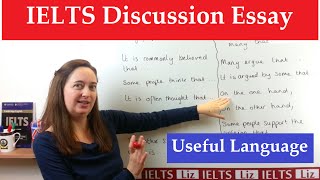 IELTS Discussion Essay Useful Academic Expressions [upl. by Parnell]