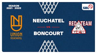 SB League  Day 18 NEUCHATEL vs BONCOURT [upl. by Aicire]