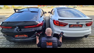 BMW X6G06 amp BMW X6F16 THOR EXHAUST SISTEME G06 PE SOUND BOOSTERUL ORIGINAL SI F16 LE CU FULL THOR [upl. by Aitital]