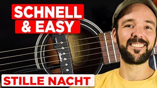 Mit diesem Tutorial spielst du schon bald die Melodie von Stille Nacht auf der Gitarre  einfach [upl. by Nohsav]