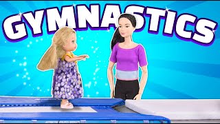 Barbie  Gymnastics for the Twins  Ep124 [upl. by Ardnasal]