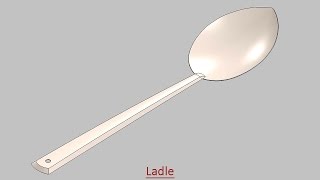 Ladle Video Tutorial SolidWorks [upl. by Aivyls]