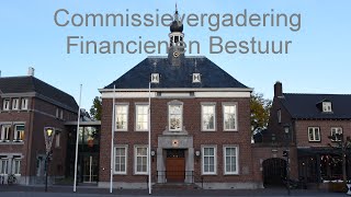 20240903 Commissie Financiën en Bestuur [upl. by Cardie]